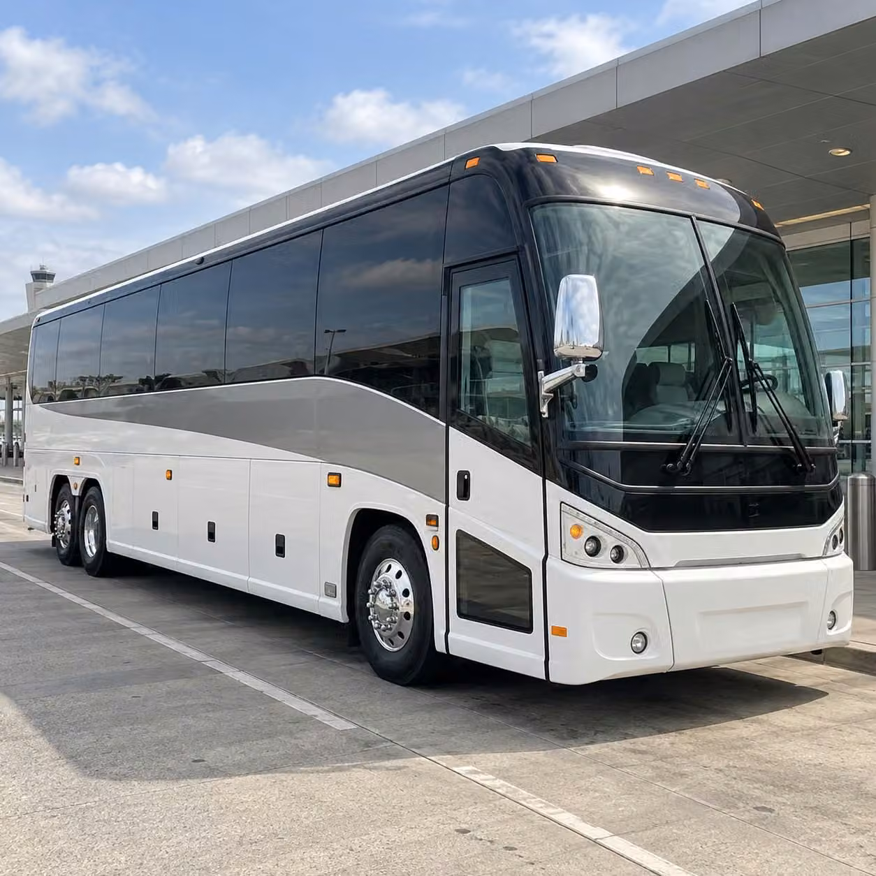cleveland 56 passenger charter bus rental