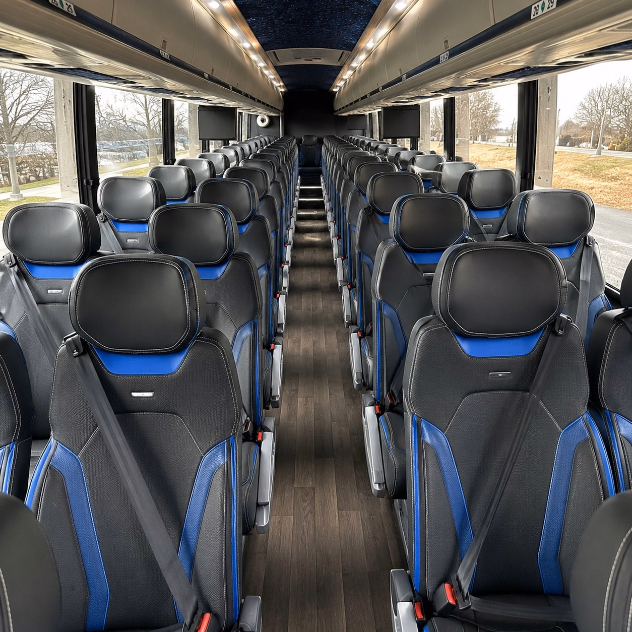 how bus type changes charter bus prices in cleveland ohio
